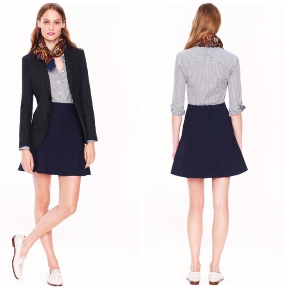 J. Crew Tulip Skirt - Green
